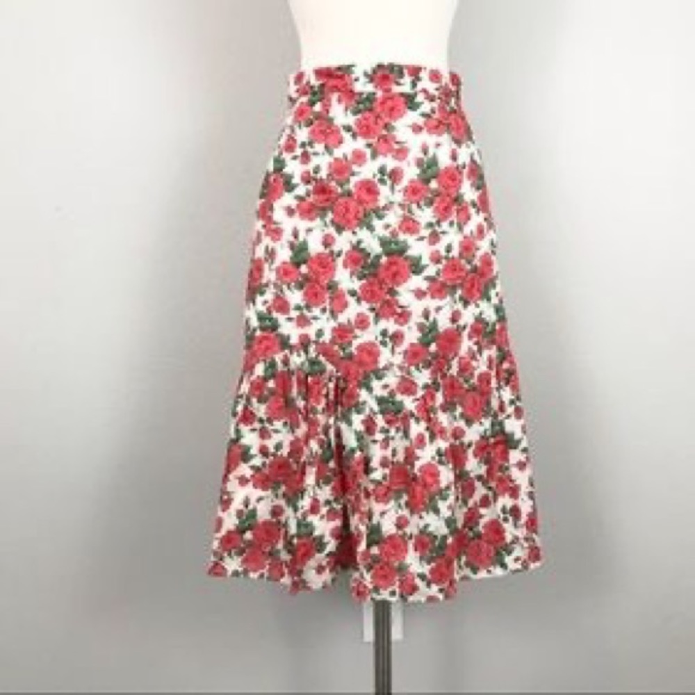 Antonio Melani liberty of London rose print skirt - Picture 1 of 3